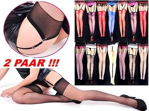2 PARES Calcetines 15 DEN STRETCH con BRILLO Transparente S-XXL Brillante UE - Imagen 1 de 29