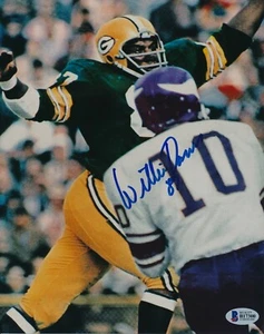 Willie Davis HOF 81 Auto Packers Signed 8x10 Photo SB I II Champs ~ BAS Beckett - Picture 1 of 6