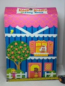 VTG COLLECTOR '60 Liddle Kiddles Dolls 3-Story House W/ Dolls & Accessories - Picture 1 of 19