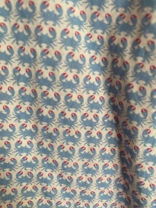 Camisa Adorable Society of the Tread Para Hombre XL Azul Cangrejos Nunca Usada - Imagen 1 de 2