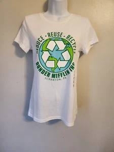 Damen The Office Dunder Mifflin T-Shirt Grafik Tee offiziell lizenziert Größe S - Bild 1 von 2