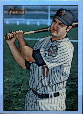 2007 Bowman Heritage Rainbow Foil #27 Lance Berkman - NM-MT - Image 1 of 2