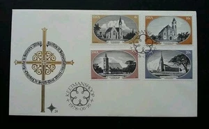 South Africa Building 1978 Architecture House Structure Landscape (stamp FDC) - Picture 1 of 5