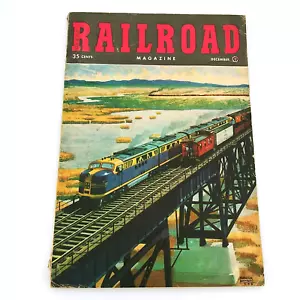 Vintage Railroad Magazine December 1948 Rolling The Citrus Gold - READ - Imagen 1 de 13