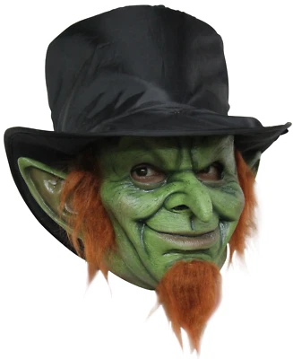 Mad Goblin Latex Mask for Adults – Scary Fantasy Costume for Halloween & Cosplay - Image 1 of 4