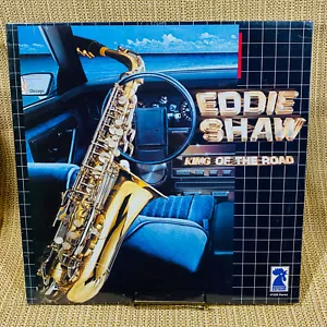 EDDIE SHAW King Of The Road Vinyl LP Rooster Blues Records R7608 1985 - Picture 1 of 2