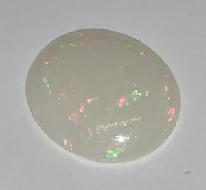 Natural Opal Oval Cabochon Stone 3 Carats 13mm x 11mm Brazil New Store Stock A2 - Picture 1 of 9