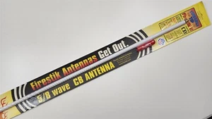 Firestik II FS3-W CB-Funkantenne 3 Fuß abstimmbare Spitze 5/8 Welle 650 Watt-weiß - Bild 1 von 5
