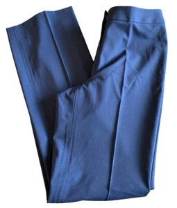Lafayette 148 Anzughose Schurwolle blau gerades Bein Damen Größe 2 - Bild 1 von 11