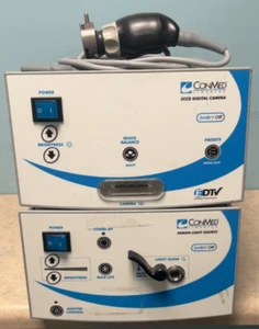 ConMed/Linvatec IM3300 CCU & LS7500 Light Source W/IM3330 Camera Head & Coupler - Picture 1 of 6