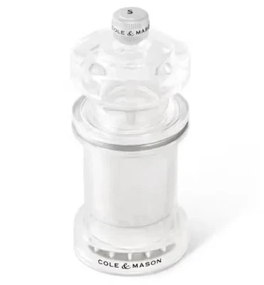Cole & Mason - 675 Acrylic Salt Mill - Image 1 of 4
