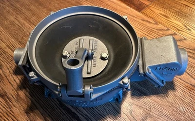 Unused Edson Aluminum Compact Side Inlet Manual Hand Operated  Diaphragm Pump - Image 1 of 4