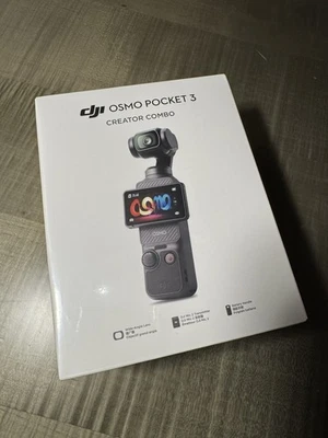 DJI Osmo Pocket 3 Creator Combo 1 Inch CMOS Pocket Gimbal Camera 4K 120fps - Image 1 of 4