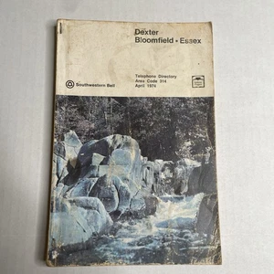 1974 Dexter - Bloomfield - Essex , MO Southwestern Bell Telephone Directory 1 - Picture 1 of 7