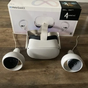 Meta Oculus Quest 2 128GB Advanced All-in-one VR Headset & Controllers & Box - - Picture 1 of 12