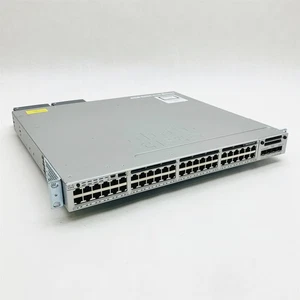 Cisco Catalyst WS-C3850-48U-S 48Port UPOE Gigabit Switch mit C3850-NM-2-10G Modul - Bild 1 von 9