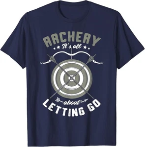 Camiseta con Capucha Archery It's All About Letting Go Arco Flecha - Imagen 1 de 10