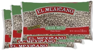 (3) Frijol Pinto Frijol El Mexicano, Bolsa 2.0 LB - Imagen 1 de 1