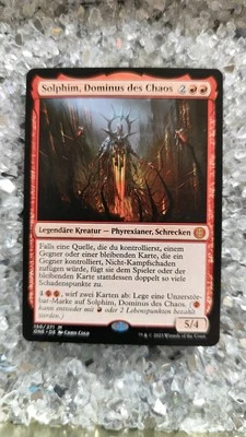 Magic Phyrexia All Will Be One DE Solphim Dominus des Chaos NM-Mint Mythic Base - Bild 1 von 2