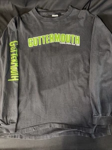 Vintage 90s Guttermouth Long Sleeve Definition T-shirt XL 23x28 - Picture 1 of 5