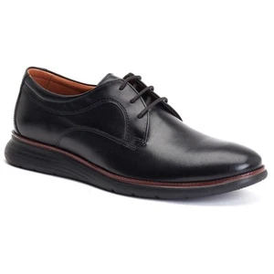 Base London Wing Black Leather Male Mens Formal Lace Up Shoes - Picture 1 of 6