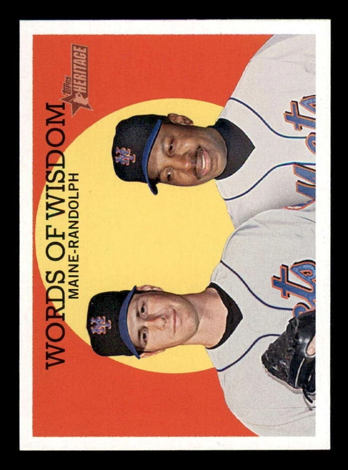 Tarjeta de béisbol Topps Heritage 2008 #1-500 (base) estrellas individuales/RC/HOF (tú eliges)  Foto 1 de 1