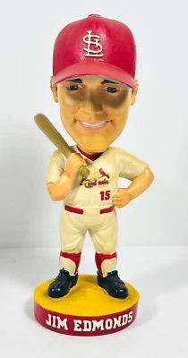 Tarjeta Maestra Jim Edmonds Cardenales de San Luis SGA Bobblehead - SIN CAJA Foto 1 de 4