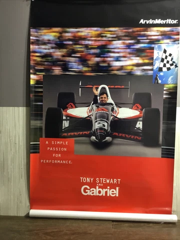 Tony Stewart And Gabriel  A Simple Passion For Performance Poster Cover