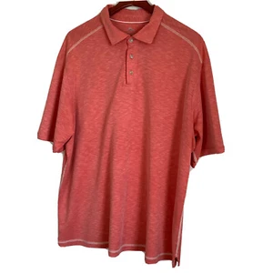 Tommy Bahama Island Zone Mens Size XXLarge Short Sleeve 3 Button Polo Shirt - Picture 1 of 11