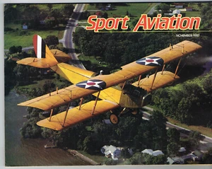 SPORT AVIATION Magazine November 1987 The Fleet 2 at Oshkosh - Picture 1 of 4