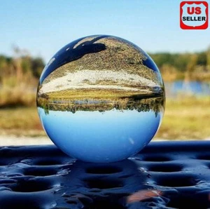 60mm Photography Crystal Ball Sphere Decoration Lens Photo Prop Lensball Clear - Picture 1 of 6