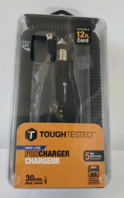 Tough Tested Pro Charger Mini PCTT-MINI 12 Ft Cord - Image 1 of 4