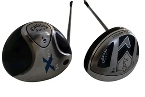 Callaway Golf X Hot 15° 3W USP Proforce V2 Left & 5w FT 19° Lot of 2 Clubs - Picture 1 of 8