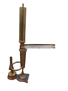 ๐ Vintage 1950s Italian BRASS Alcohol Grade Measurement Boiliometer - Picture 1 of 8