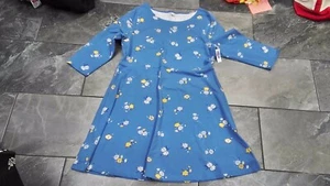 NWT OLD NAVY WOMENS DRESS FLORAL BLK BLUE ORANGE XS S M L XL XXL - Picture 1 of 15
