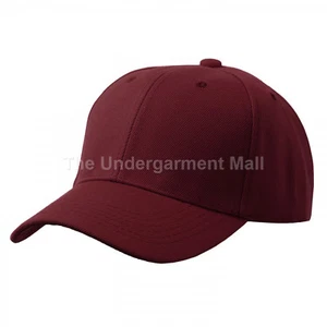 Kids Baseball Cap Plain Blank Solid Toddler Hats Polo Style Visor Adjustable - Picture 1 of 19