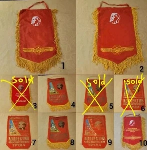 Banderín URSS, bandera, vintage, soviético, decoración, regalo - Imagen 1 de 13