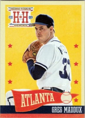 2013 Hometown Heroes #134 Greg Maddux Atlanta Braves - Image 1 of 2