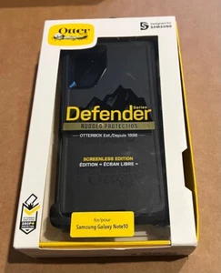 Étui édition sans écran OtterBox Defender + étui pour Galaxy Note10 - Noir - Photo 1 sur 1