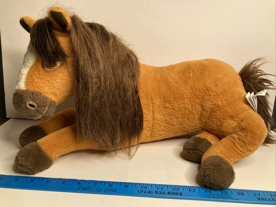 Spirit Riding Free Large Spirit Horse Plush W/ Brushable Mane 18" - Image 1 of 4