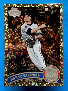 2011 Topps Cognac Diamond Anniversary Danny Valencia #390 - Bild 1 von 2