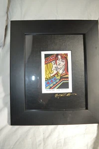 2007 JOHN ATENCIO SIGNED ART PRINT KING AND QUEEN FRAMED MATTED RARE MINT - Picture 1 of 6
