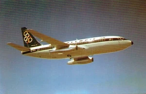 CARTOLINA AEREO OLIMPIC AIRWAYS BOEING 737-200 - Foto 1 di 1