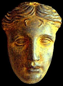 Greek Goddess Aphrodite Sculpture Mask 25cm Statue Fragment Made in Sydney - Picture 1 of 1