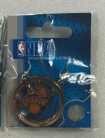 NBA New York Knicks Earrings NEW BJ Cover
