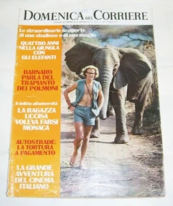 DOMENICA DEL CORRIERE -ANNO 73- N. 32 -10 AGOSTO 1971- QUATTRO ANNI NELLA GINGLA - Picture 1 of 3