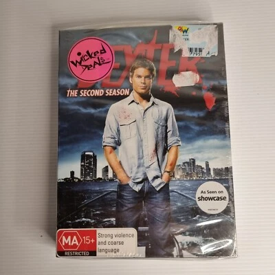 Dexter - The Second Season DVD Box Set Slipcase, PAL Region 4, New & Sealed - Image 1 of 2