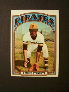 1972 Topps Baseball #219 RENNIE STENNETT (Pittsburgh Pirates) RC - NM! WOW! L@@K - Bild 1 von 1