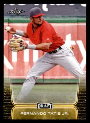2020 Leaf Draft Gold #1 Fernando Tatis Jr. (ref 164067) - Image 1 of 2