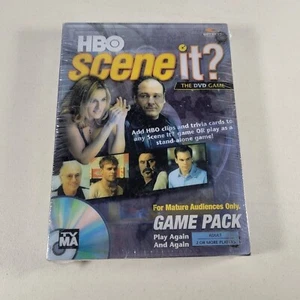 HBO Scene It? DVD Trivia Game Pack – TVMA Factory Sealed 2005 HBO Clips & Cards - Picture 1 of 4